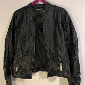 Leather jacket